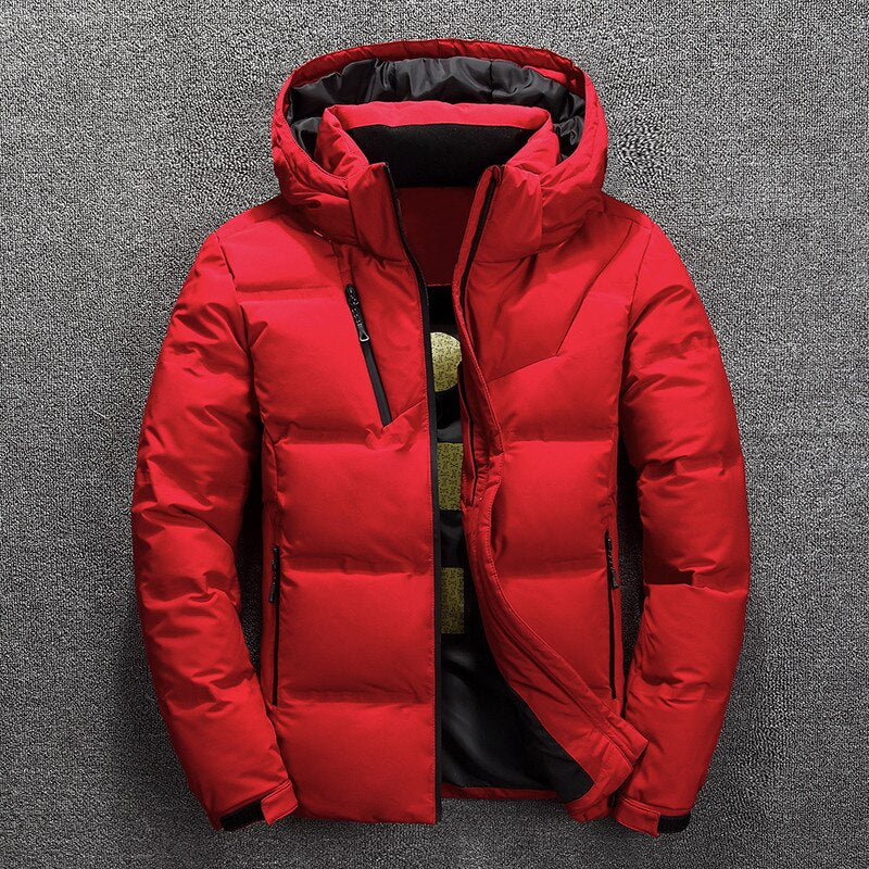 Drune | Extra warme abnehmbare Winterjacke mit Kapuze