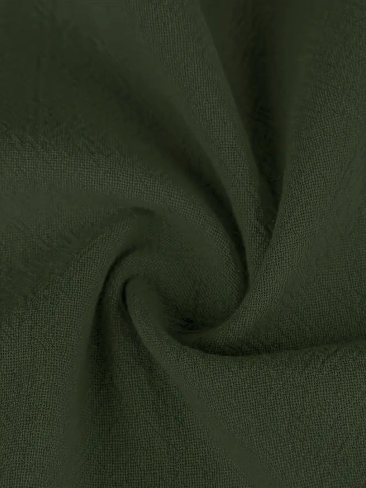 Drune | Raffinierte Leinen Sommerkleid mit Praktischen Taschen