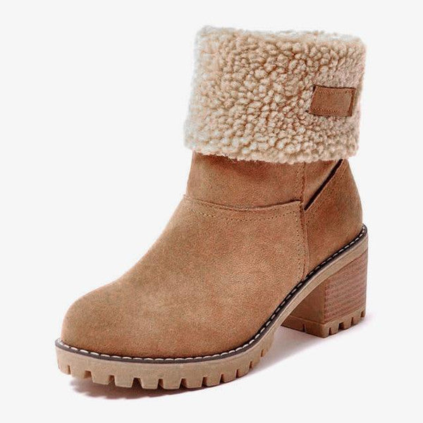 Drune | Stilvolle Warme Schneestiefel Aus Leder