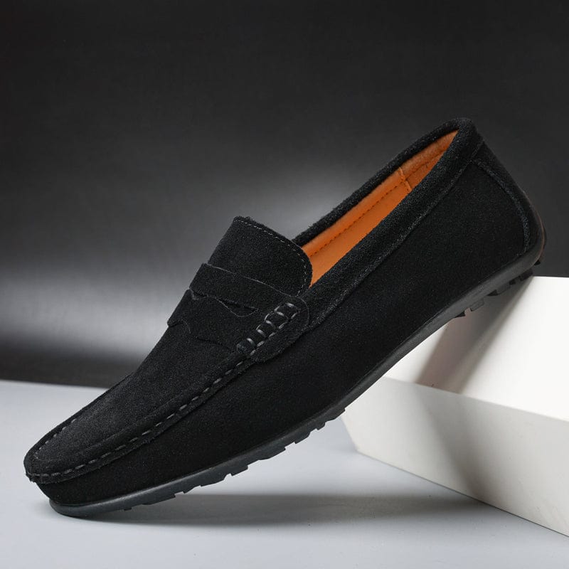 Drune | Klassische Wildleder Loafer Für Herren