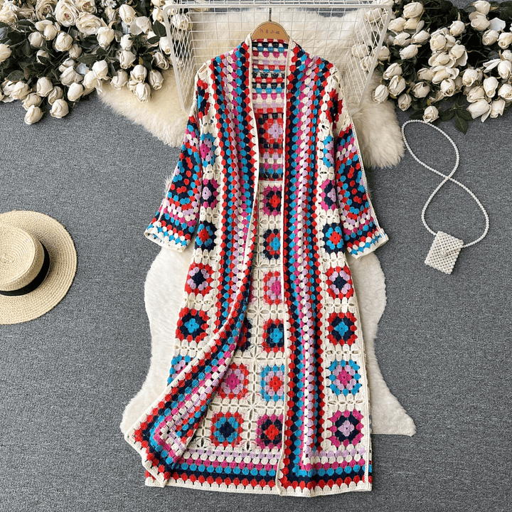 Drune | Blumenhäkeljacke für Frauen