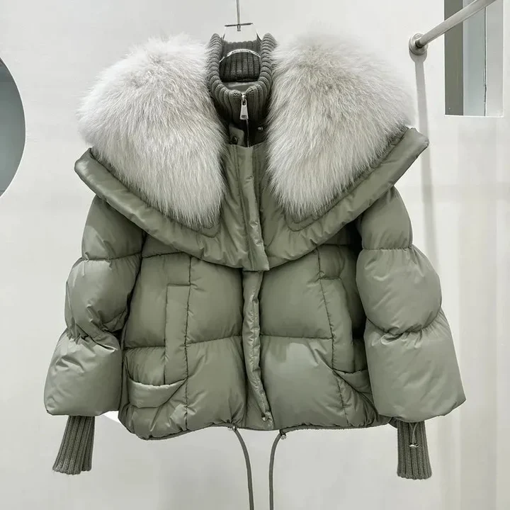 Drune | Warme Winterlederjacke für Damen