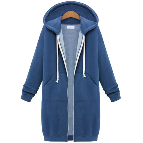 Drune | Lange Kapuzenjacke