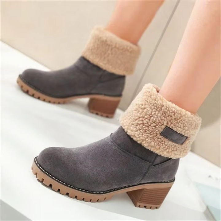 Drune | Stilvolle Warme Schneestiefel Aus Leder