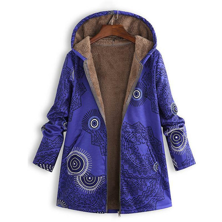 Drune | Gemusterte Jacke im Vintage-Stil
