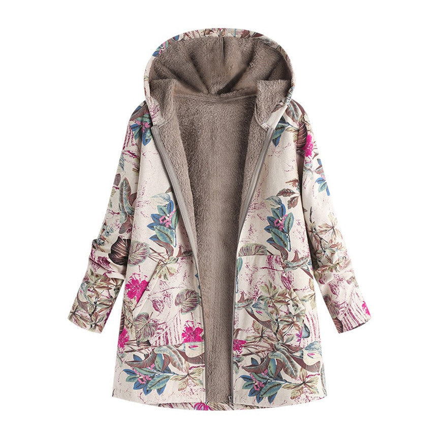Drune | Gemusterte Jacke im Vintage-Stil