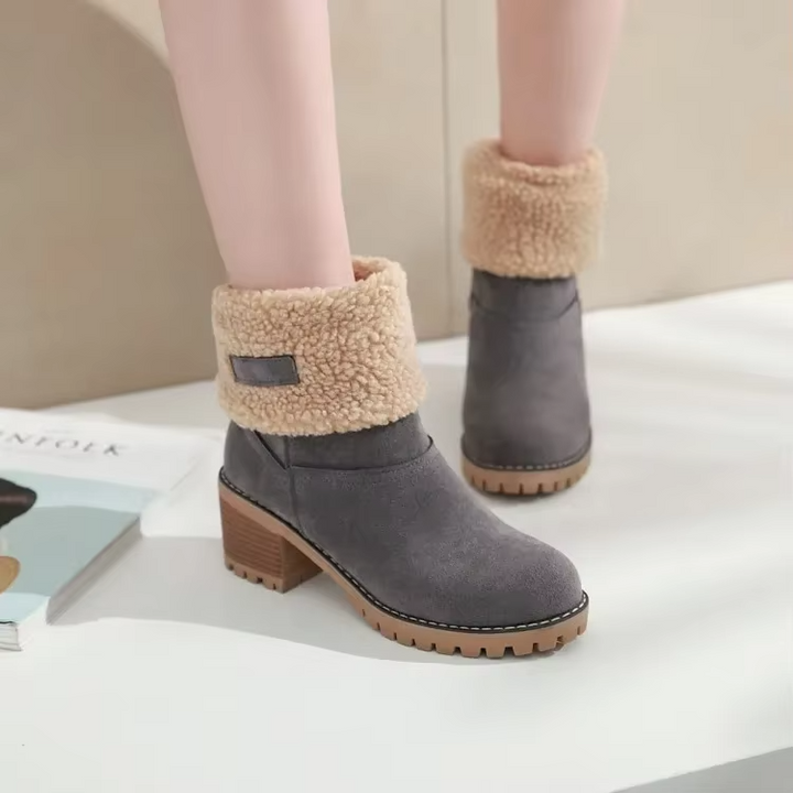 Drune | Stilvolle Warme Schneestiefel Aus Leder
