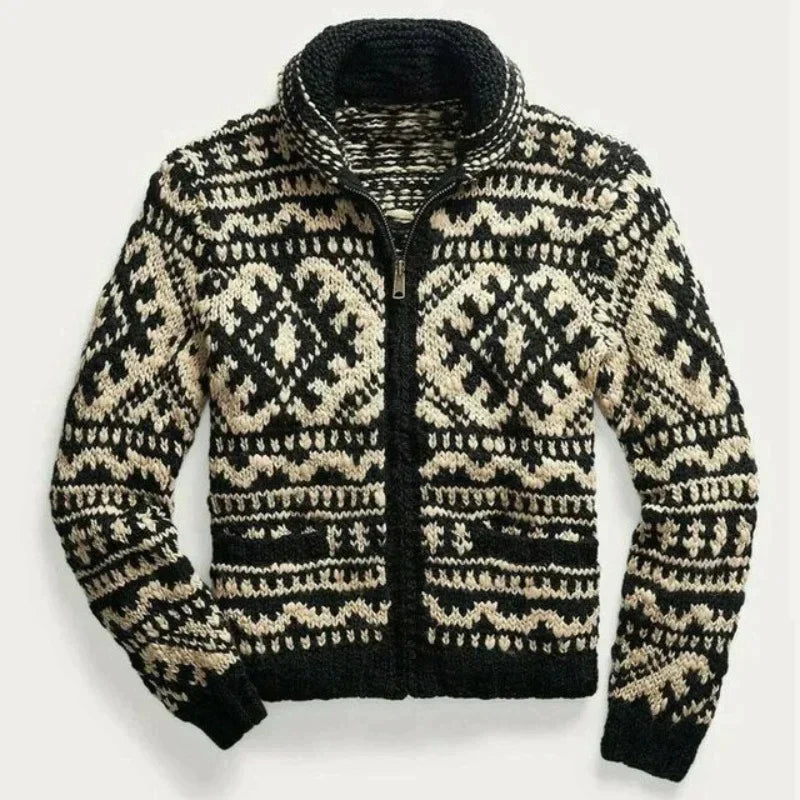 Drune | Warmer und bequemer VINTAGE Strickpullover für Männer
