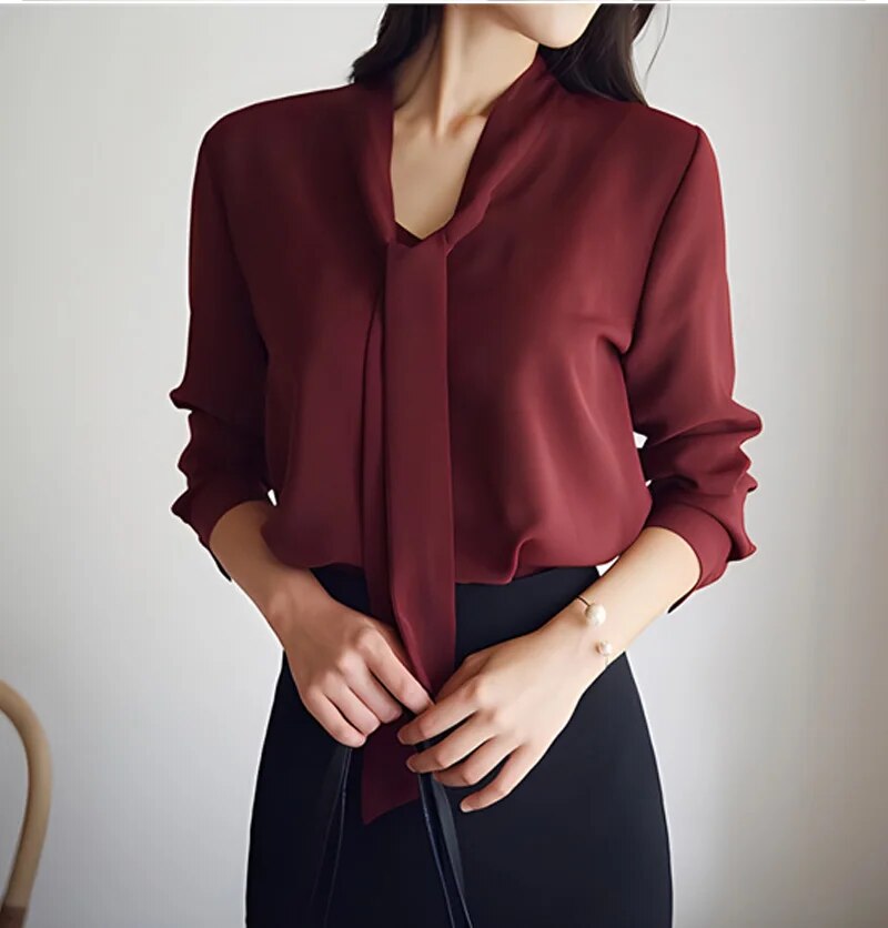 Drune - Langärmelige Krawatte Schleife