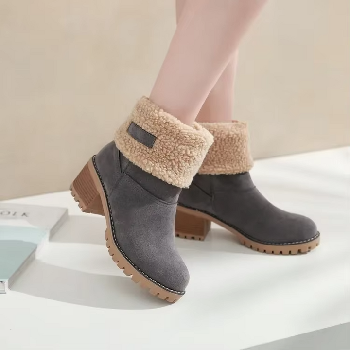 Drune | Stilvolle Warme Schneestiefel Aus Leder
