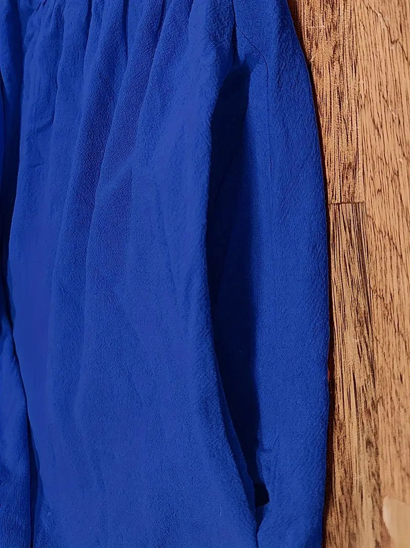 Drune | Raffinierte Leinen Sommerkleid mit Praktischen Taschen