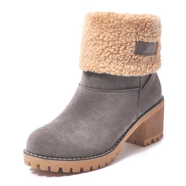 Drune | Stilvolle Warme Schneestiefel Aus Leder