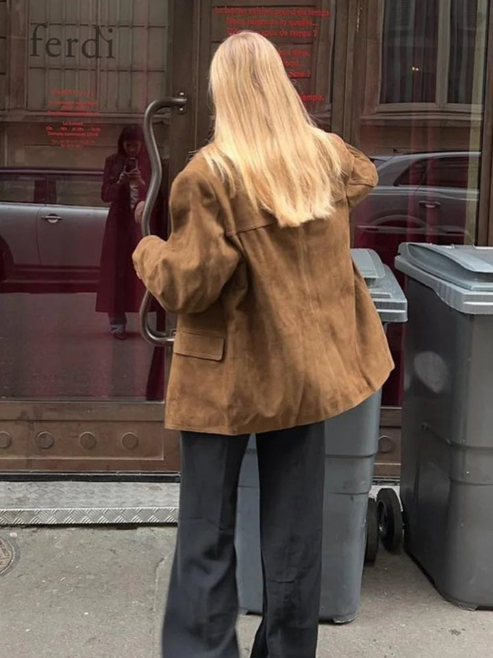 Drune | Vintage Wildlederjacke