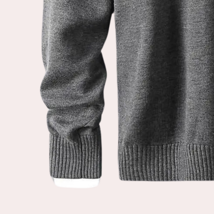 Drune | Warme Herrenstrickjacke