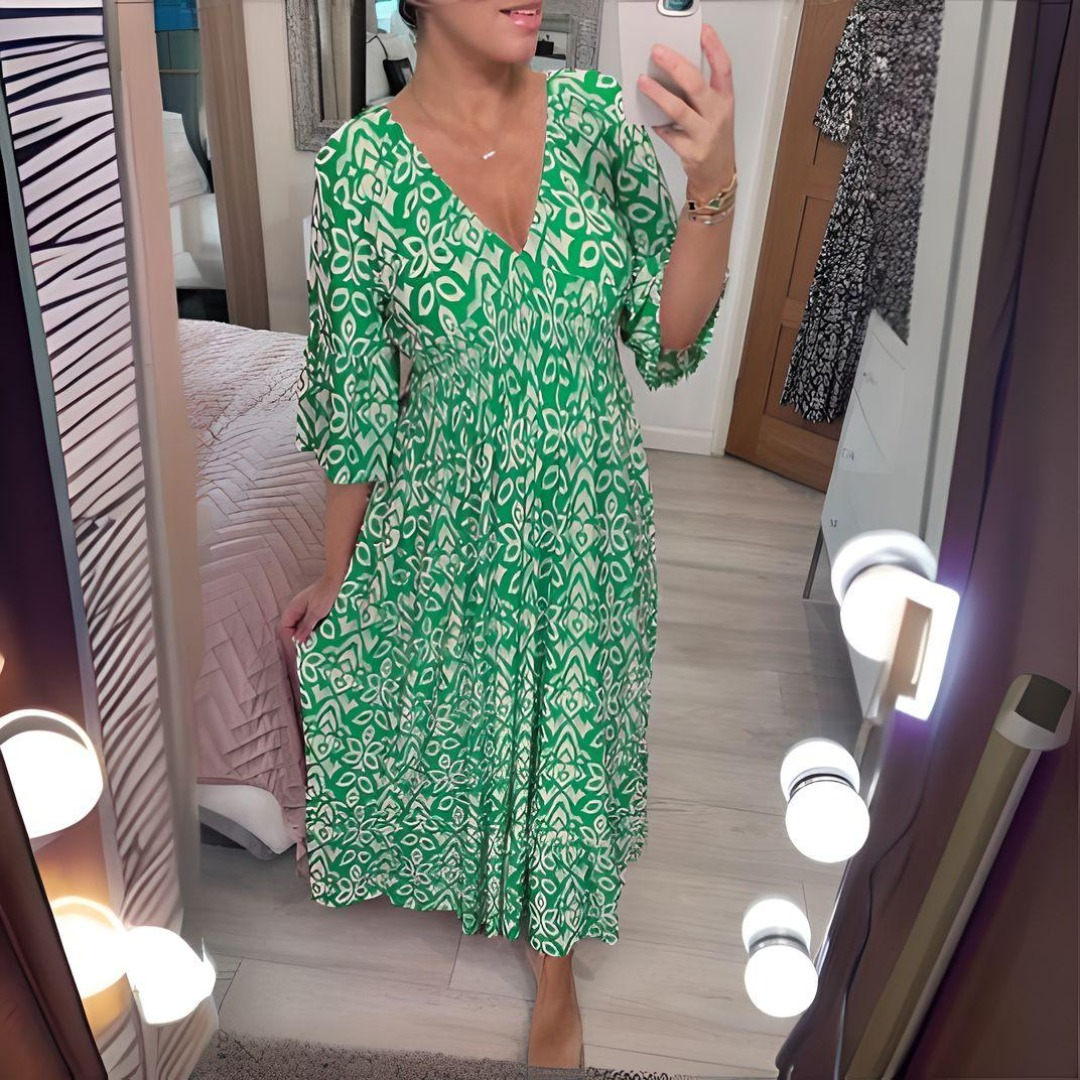 Drune | Bohème Sommerkleid für Frauen Maxi