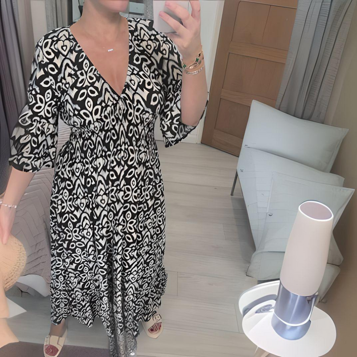 Drune | Bohème Sommerkleid für Frauen Maxi