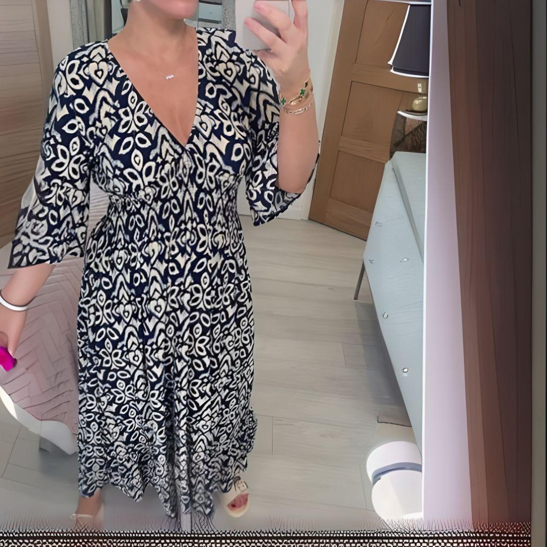 Drune | Bohème Sommerkleid für Frauen Maxi