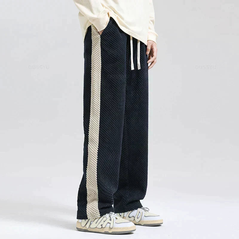 Drune | Waffel Cord Jogginghose