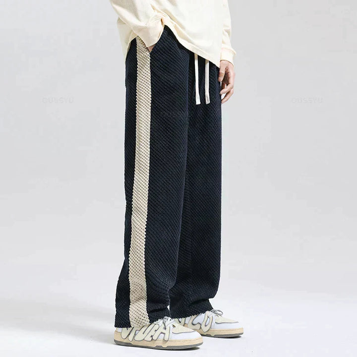 Drune | Waffel Cord Jogginghose
