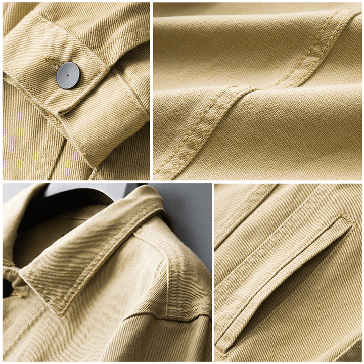 Drune | Lässige Jeansjacke Im Zeitlosen Design