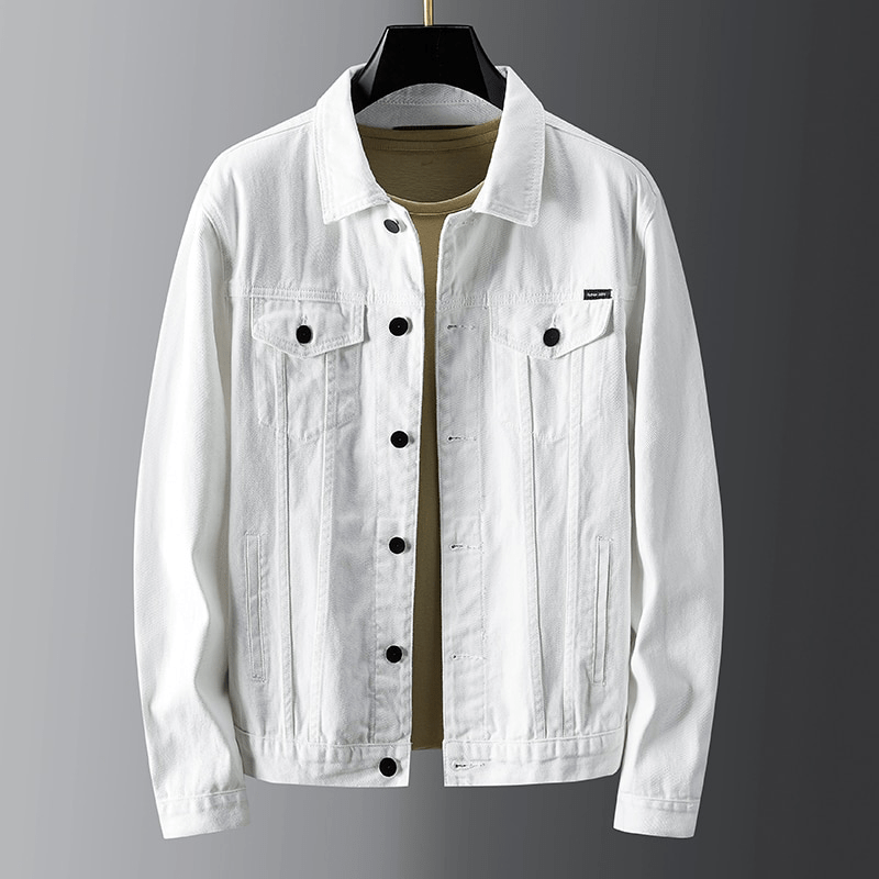 Drune | Lässige Jeansjacke Im Zeitlosen Design