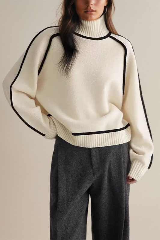 Drune | Pullover - Damen Luxus Rollkragenpullover
