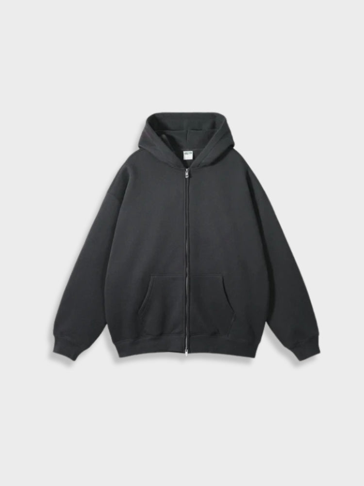 Drune | Hochwertiger Hoodie mit Reißverschluss