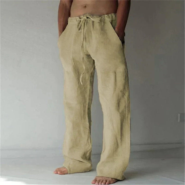 Drune | Lockere Leinenhose Für Herren