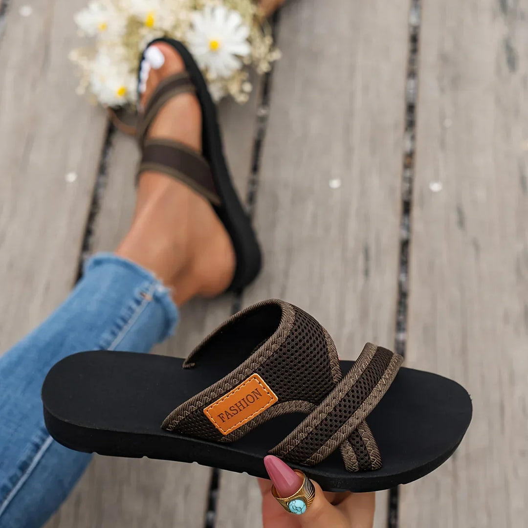 Drune | Lässige Riemchensandalen