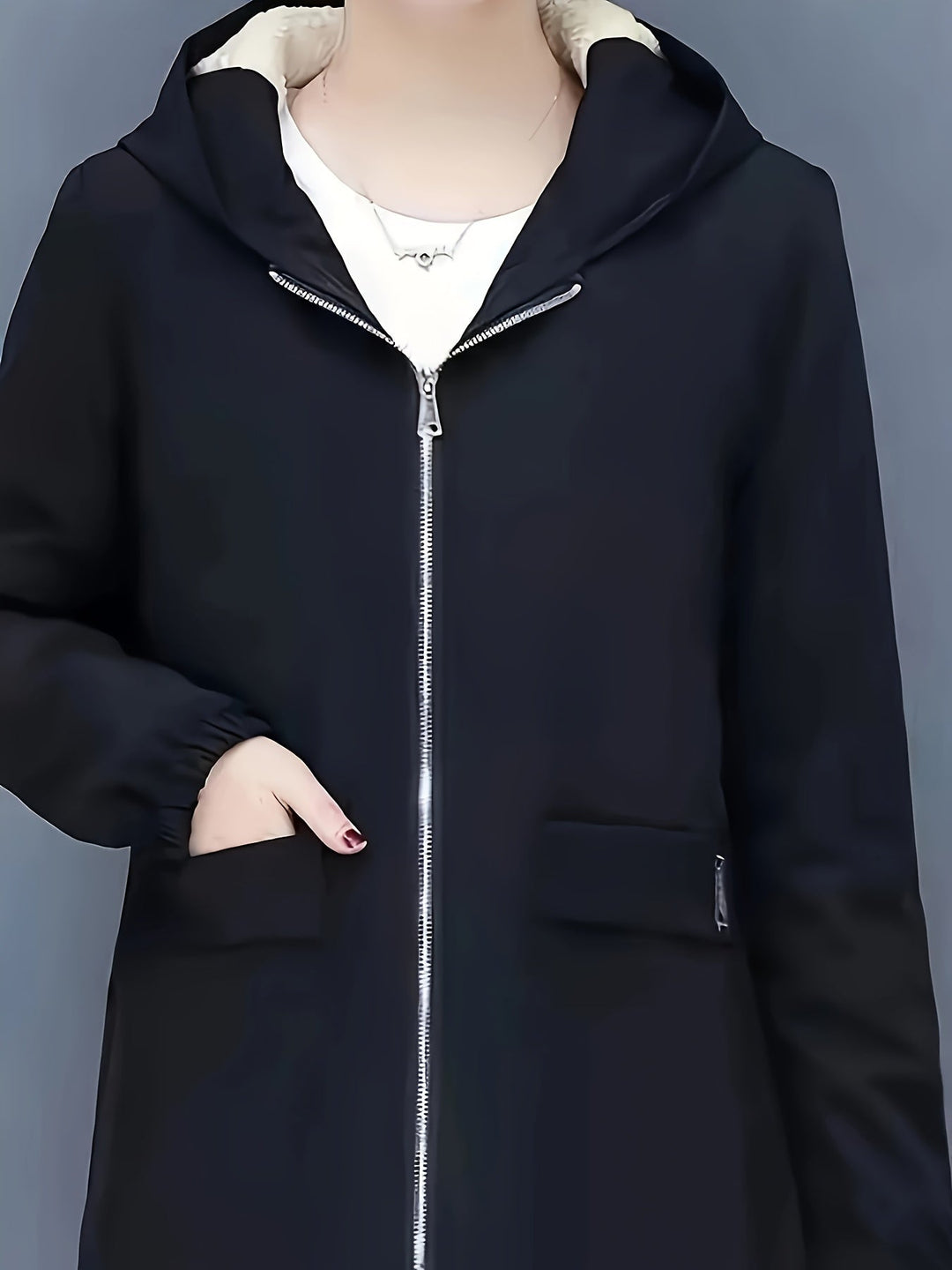 Drune | Kurze Fleece Winterjacke für Frauen - Perfekt für Wintertage
