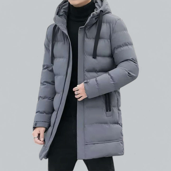Drune | Lang geschnittene gepolsterte Winter Parka Jacke