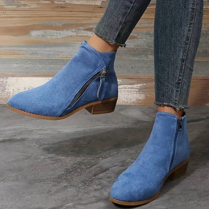 Drune | Stylische Vegan Leder Stiefeletten