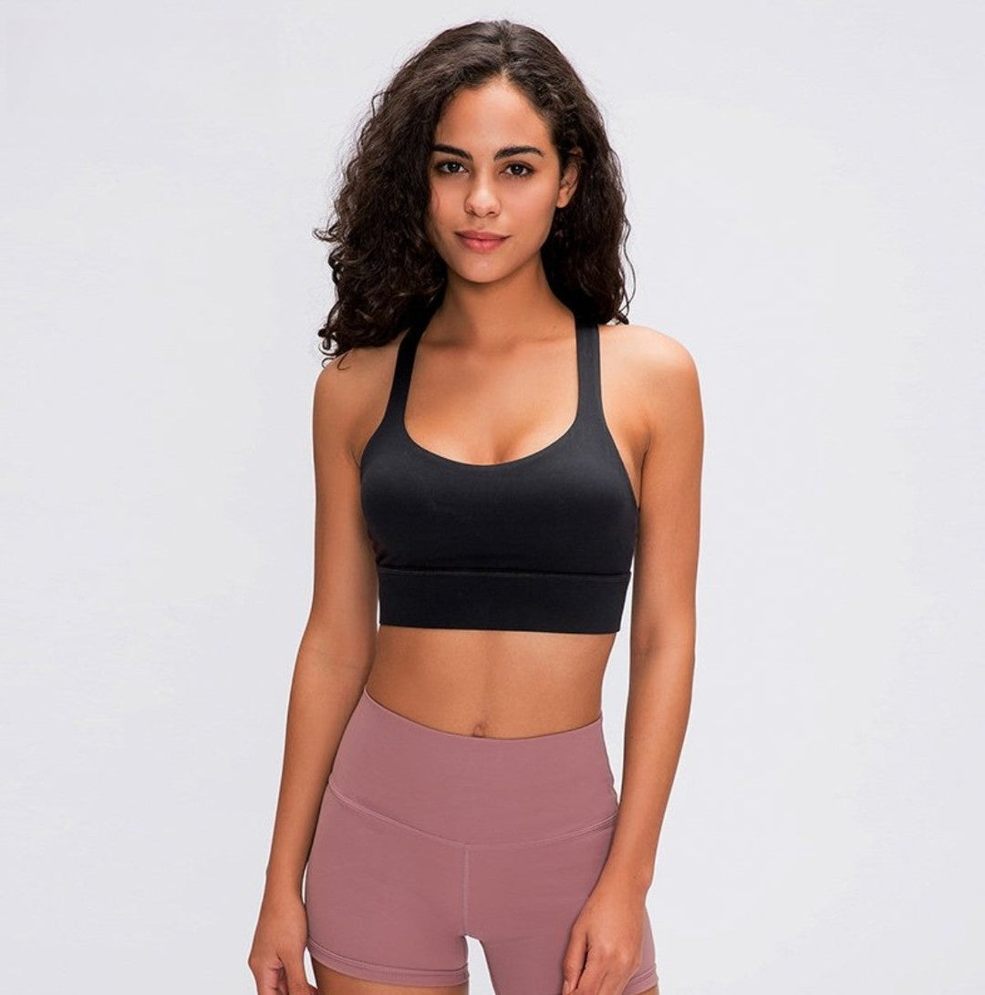 Drune | Schöner Rücken Design schlanke Brust heben nahtlose Yoga-BH
