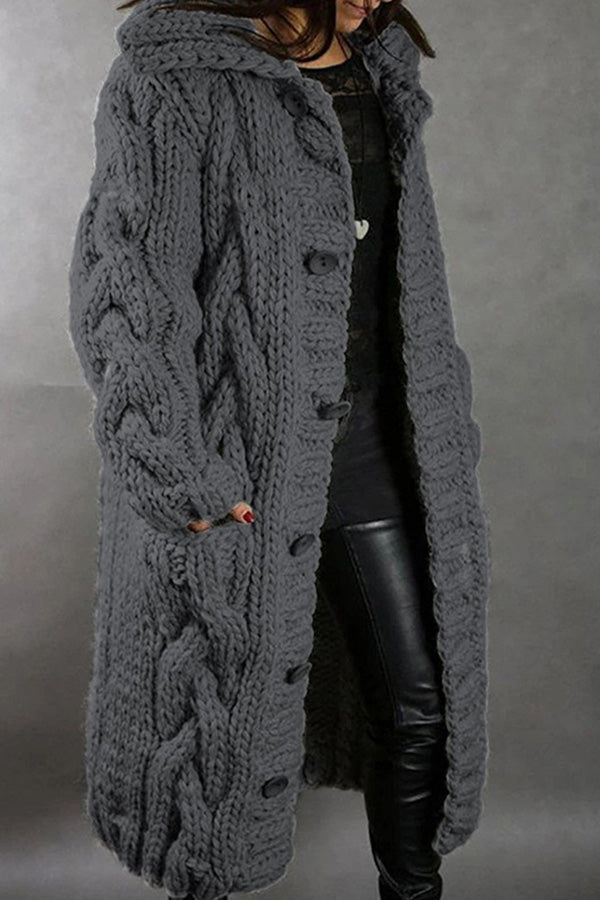 Drune | Strickjacke große Größe Pullover Jacke