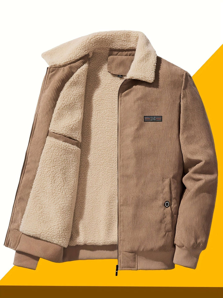 Drune | Herren Warme Winterjacke - Dicke Steppjacke
