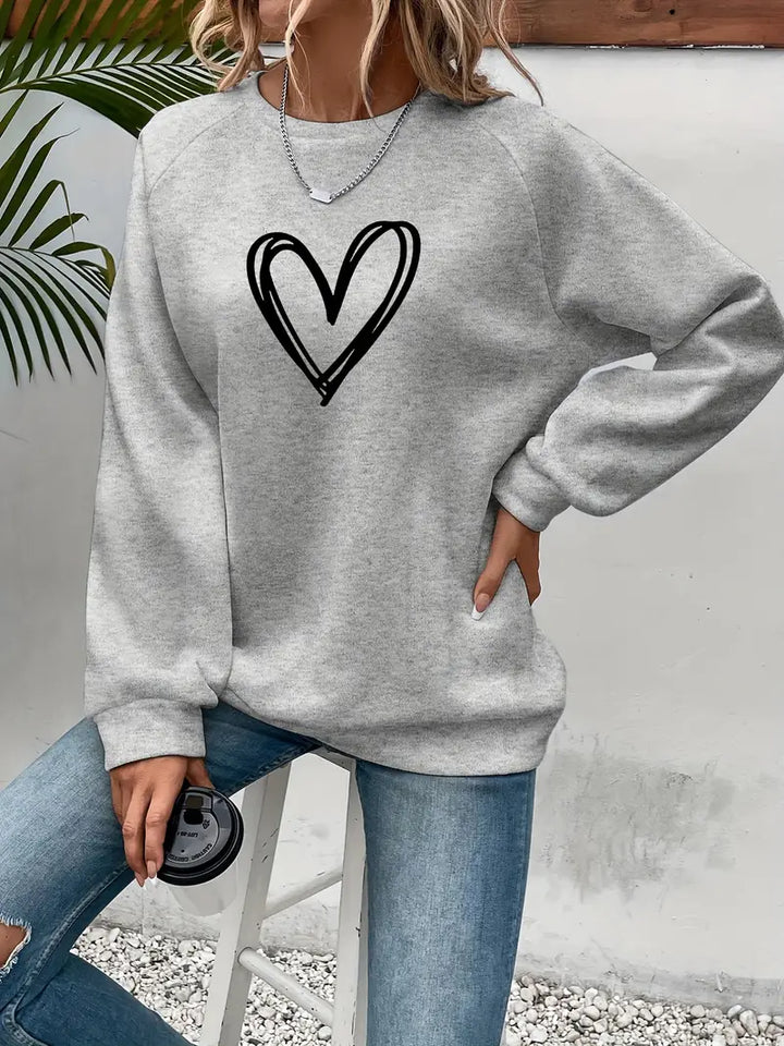 Drune | Herzdruck Sweatshirt
