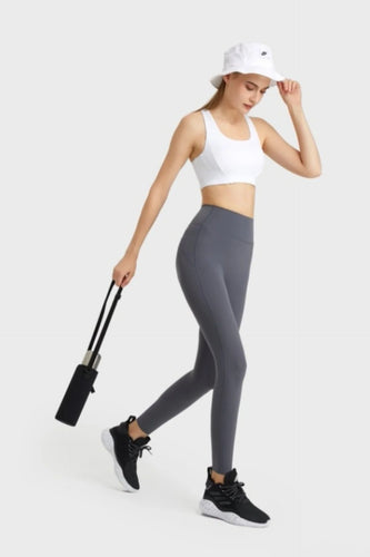 Drune | Bauch mit hoher Taille und dünne Yoga-Neun-Punkt-Hose