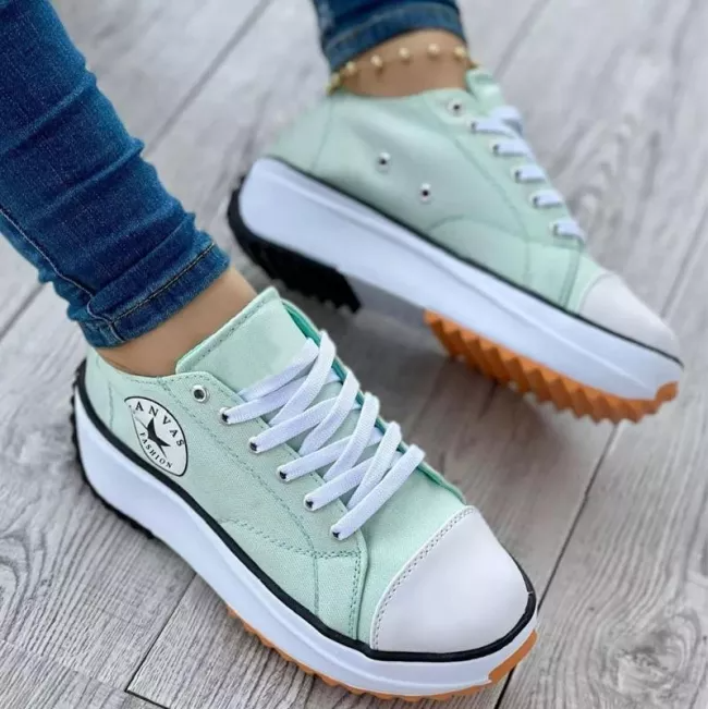 Drune | Orthopädische Schuhe, Schnürsenkel, dicke Sohle