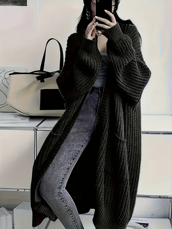 Drune | Cozy knit cardigan with belt for women