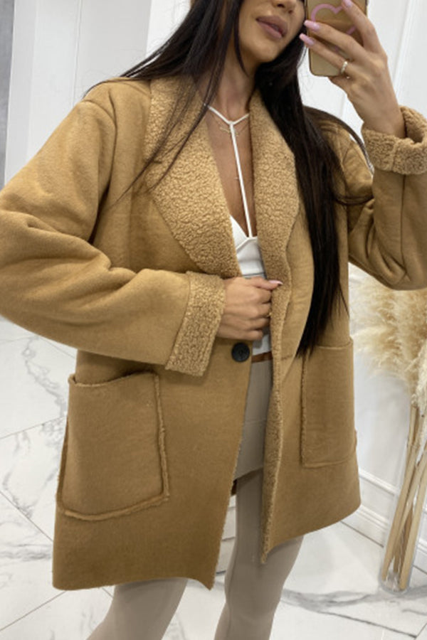 Drune | kurze Sherpa-Damenjacke