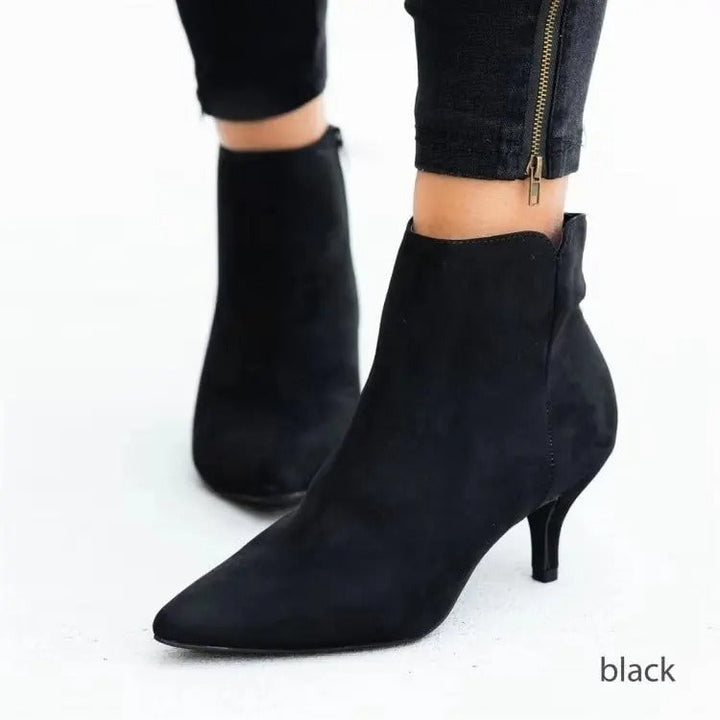 Drune | Damen Stiefeletten mit Absatz