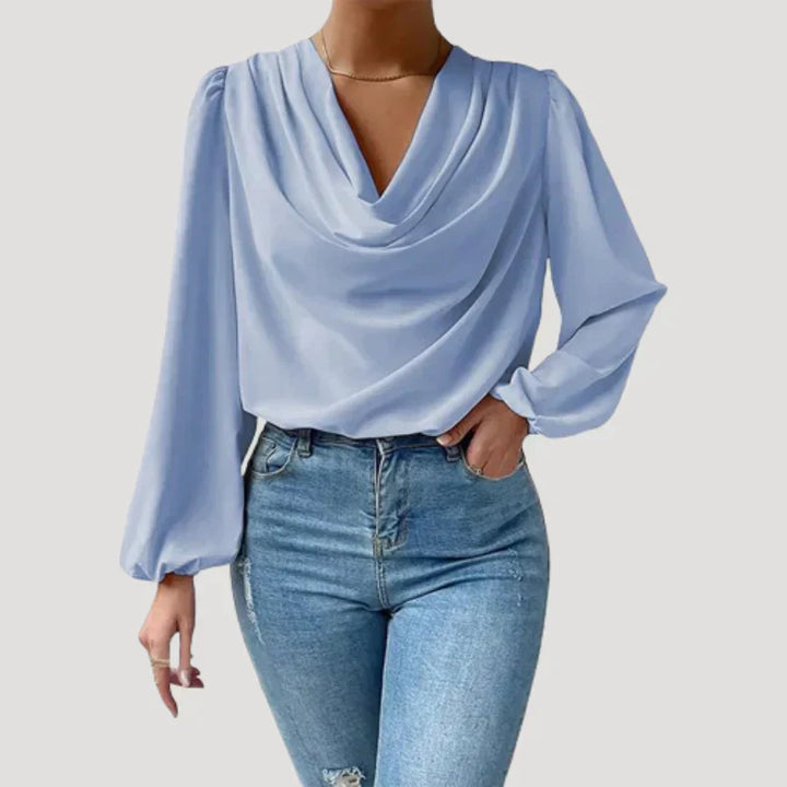 Drune | Bluse mit V-Ausschnitt