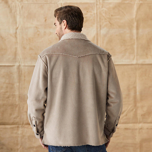 Drune | Herren Button-Down Cordjacke