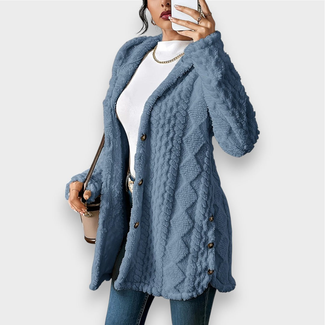 Drune | Plüsch-Hoodie-Cardigan-Pullover