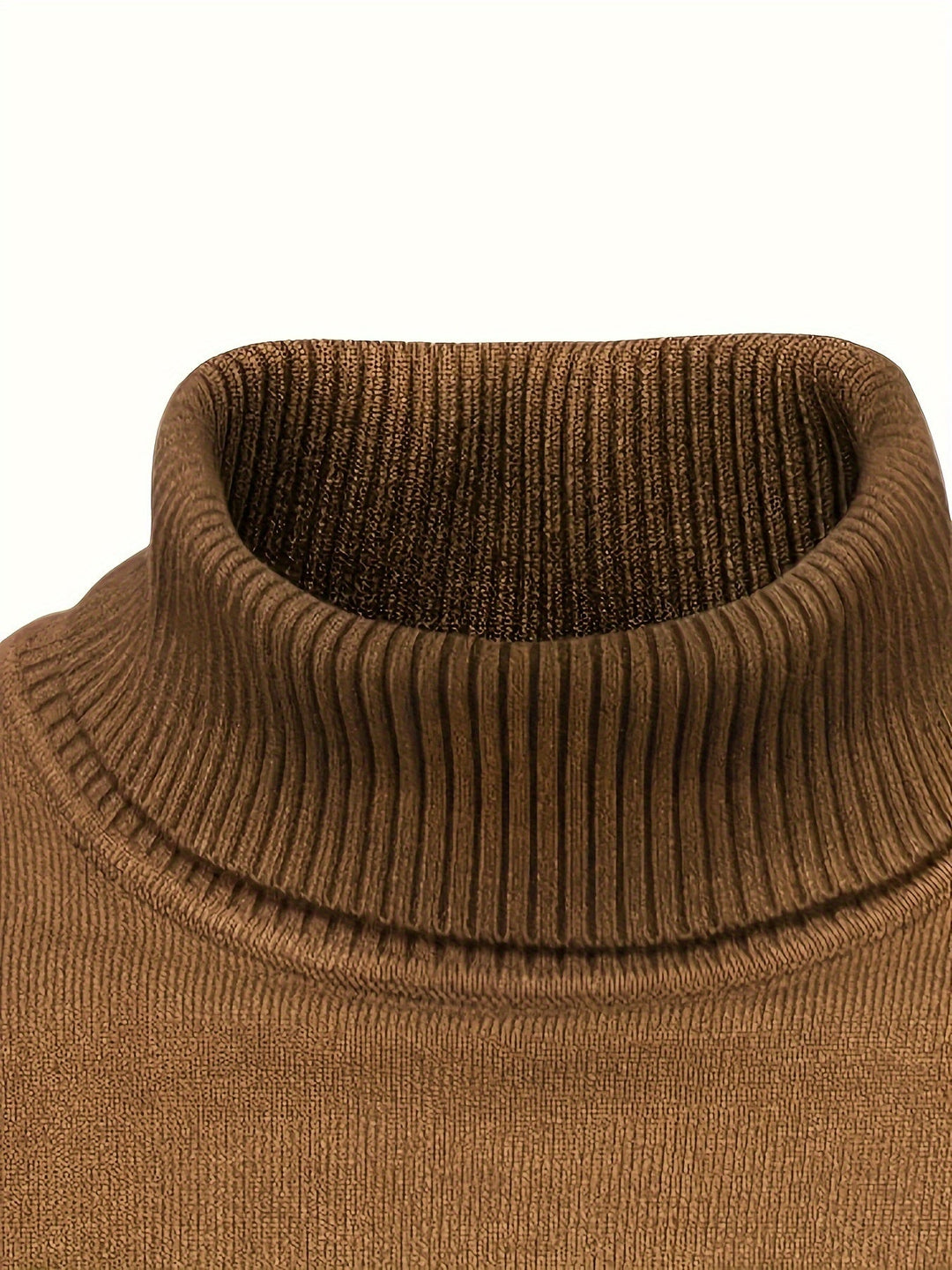 Drune | Klassischer Rollkragenpullover Weich und Stilvoll Wollmischung