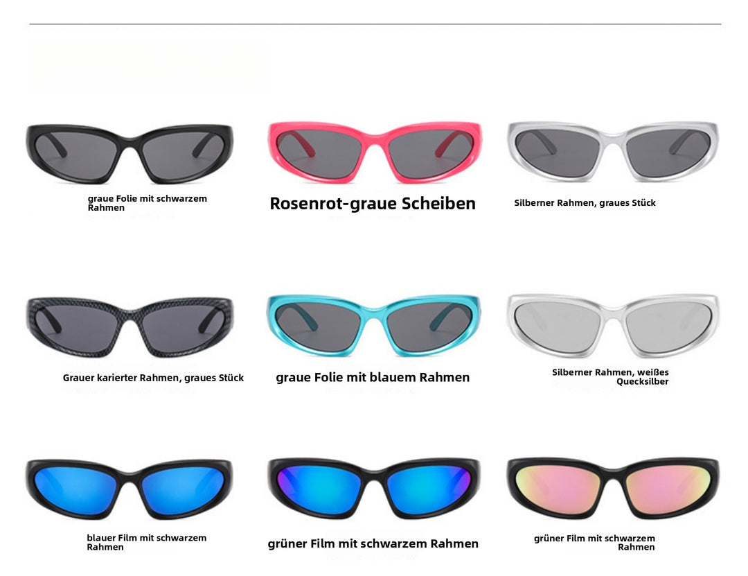 Drune | Hochwertige quadratische Sonnenbrille