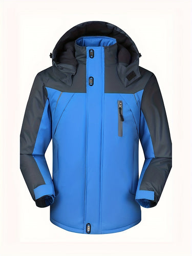 Drune | Winterjacke casual mit wasserdichtem Fleece-Futter und Kapuze für Herren - Ideal für Herbst/Winter