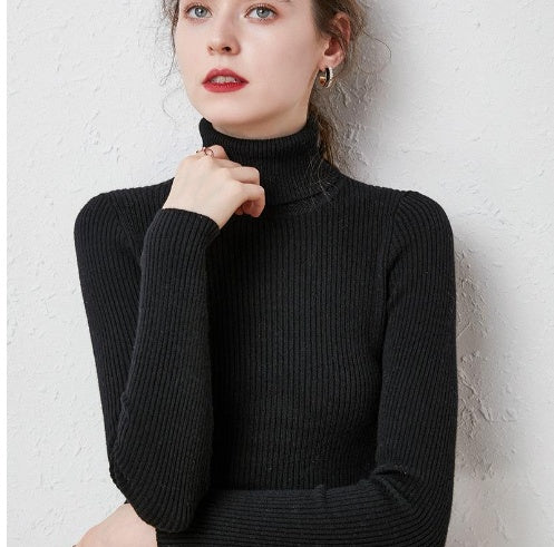 Drune | Premium-Wollrollkragenpullover für Frauen