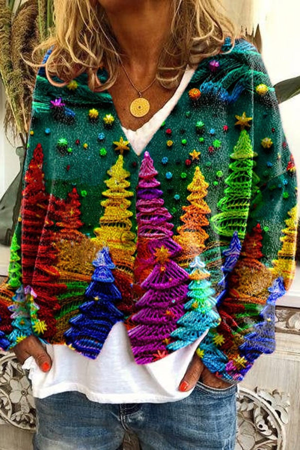 Drune | Bedruckte Boho-Weste im Vintage-Stil