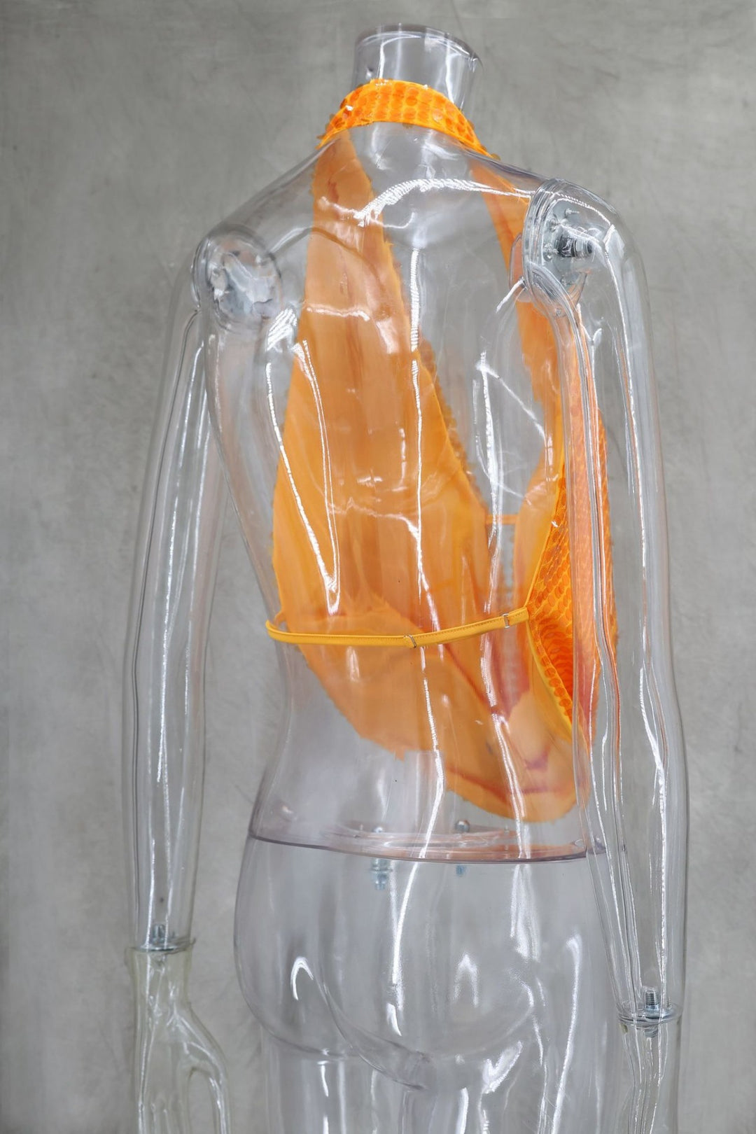 Drune | Tiefer V-Ausschnitt mit Pailletten, sexy Neckholder-Kleid